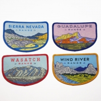 织唛锁边章、肩章、臂章